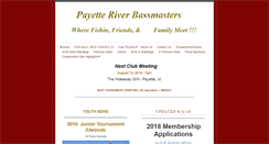 Desktop Screenshot of payetteriverbassmasters.com